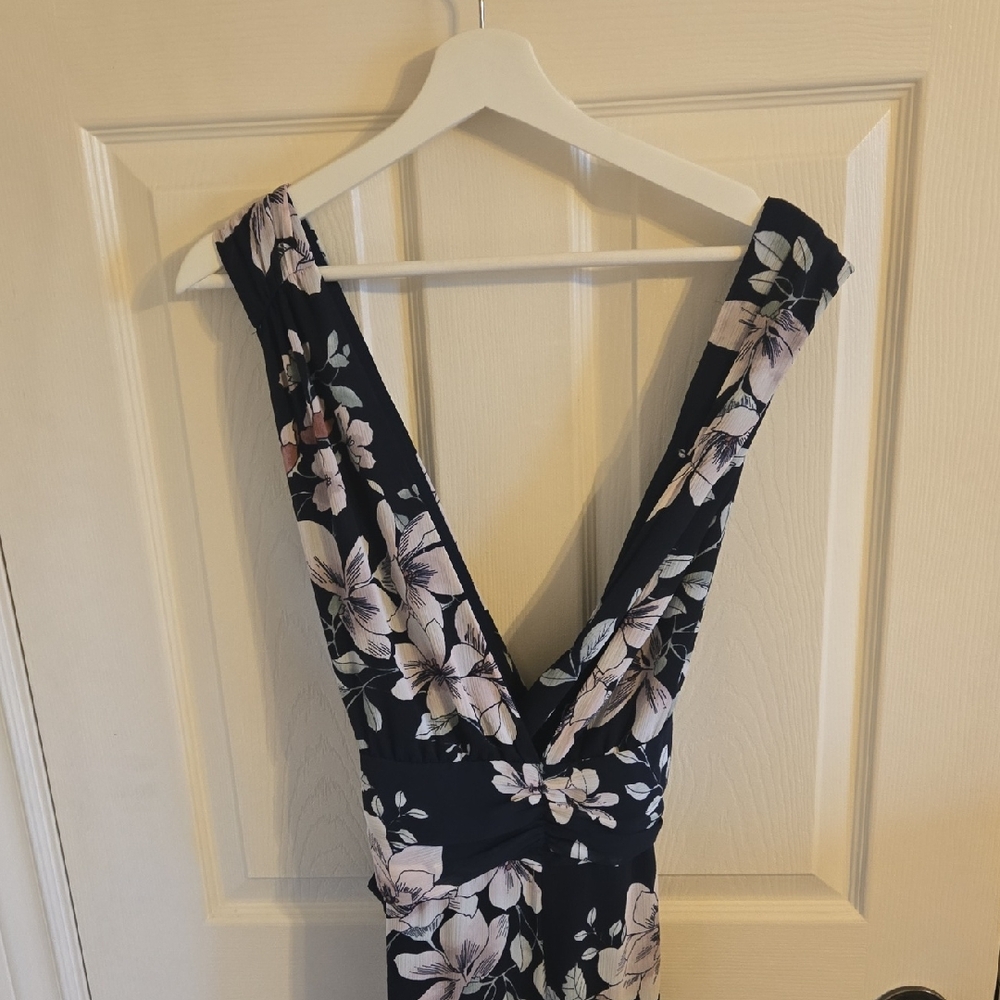 Dynamite Navy Blue Jumpsuit